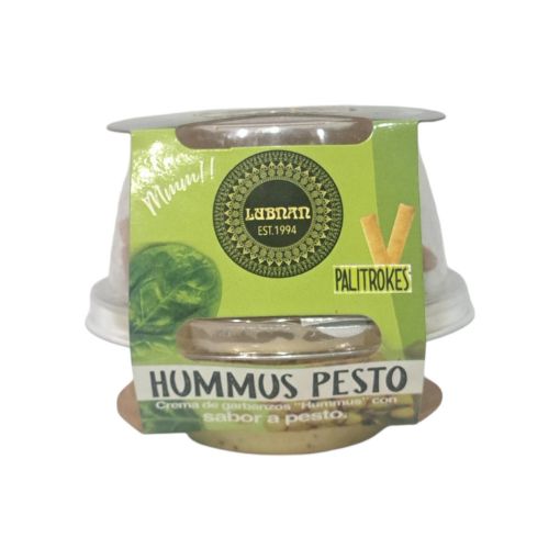 Imagen de DIP LUBNAN HUMMUS PESTO CON PALITROKES 150 G