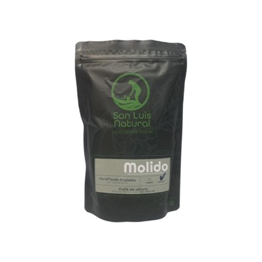 Imagen de CAFÉ MOLIDO SAN LUIS ORGÁNICO TUESTE OSCURO 340.00 G