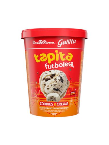 Imagen de HELADO DOS PINOS GALLITO TAPITA FUTBOLERA 540.00 G