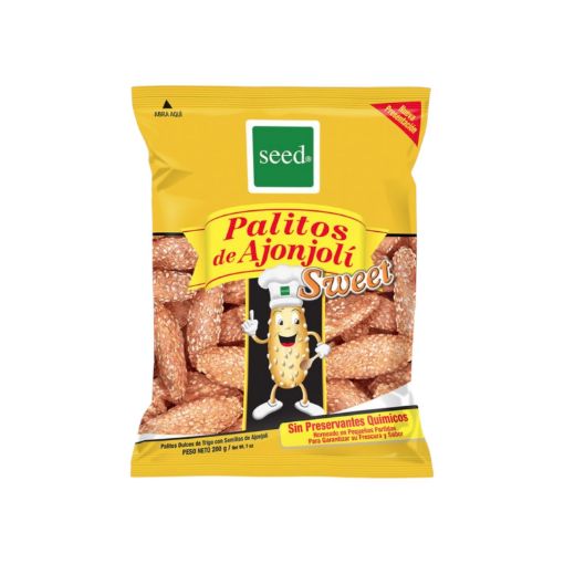 Imagen de PALITOS BIOLAND DE AJONJOLÍ CON CARAMELO 200.00 G
